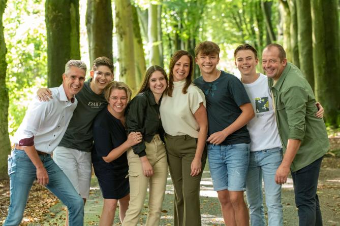 Fotoshoot familie in Heythuysen