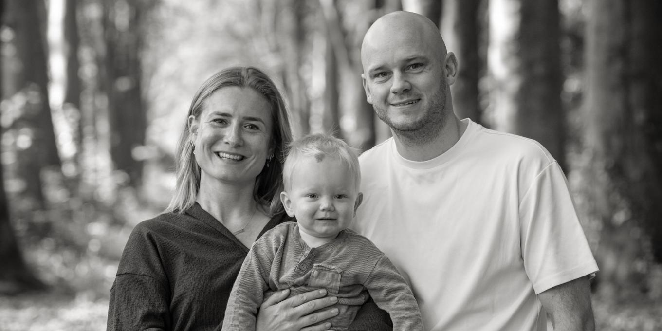 Fotoshoot familie op Buitenhof de Leistert